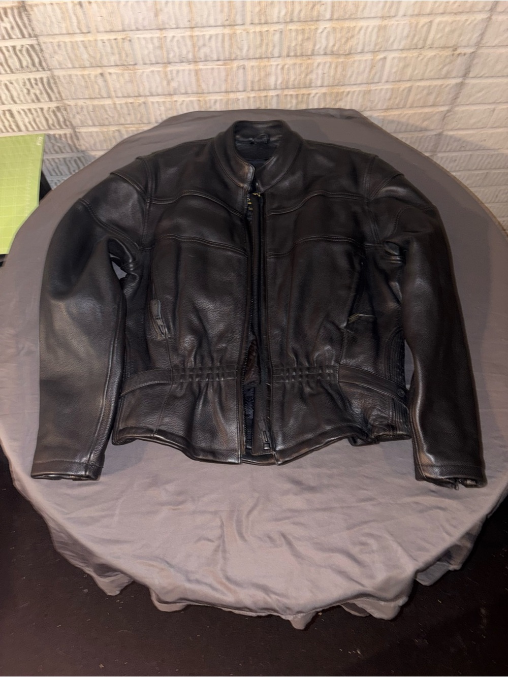 Genuine Leather Jacket - Classic Zip Front Hudson Brand